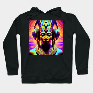 Ancient Egyptian Psychedelic Afrofuturism Music Hoodie